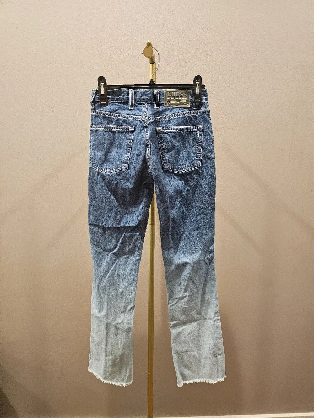 Vintage Guess Low Rise Women’s Ombre Blue Denim Jeans